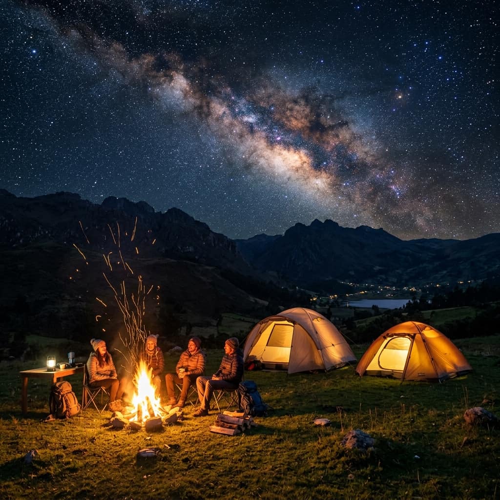 Camping Nocturno & Taller de Astrofotografía · Finca Santana Sesquilé